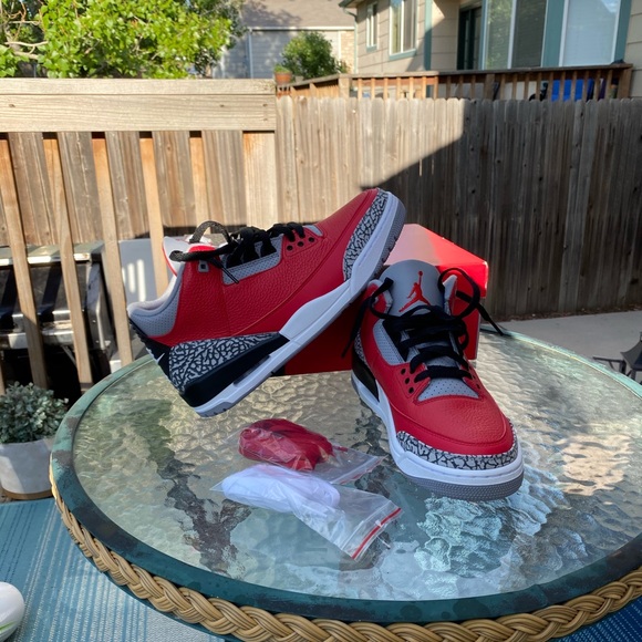 Red Cement 3’s - Picture 1 of 5